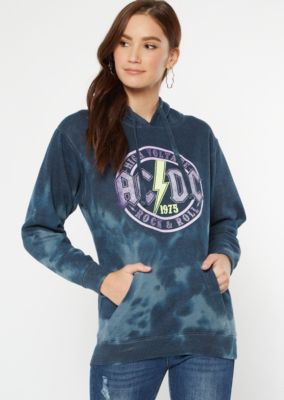 ac dc tie dye sweatshirt