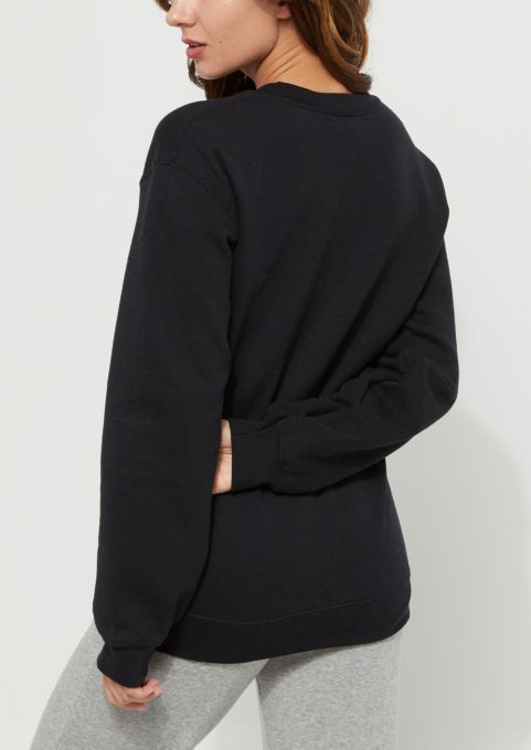 Black Chillin With No Makeup Sweatshirt Sweatshirts Rue21