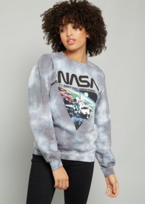 nasa tie dye hoodie