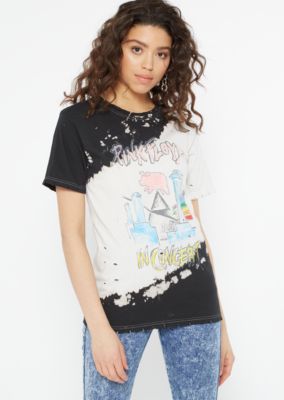 distressed graphic tee