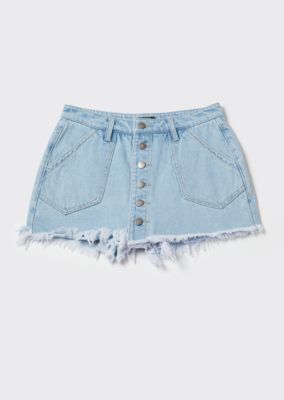 jean skirt rue 21