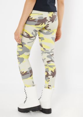 yellow cargo joggers