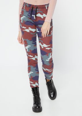 navy camo joggers