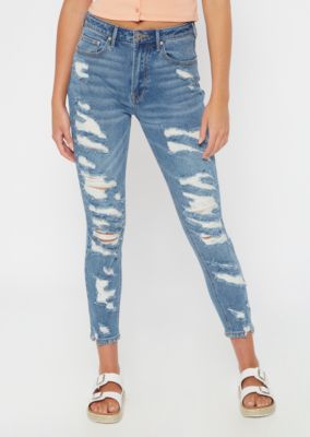ankle mom jeans