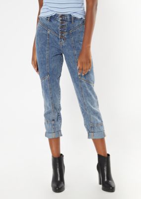 mom jeans medium wash