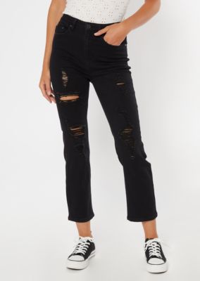 rue 21 black ripped jeans