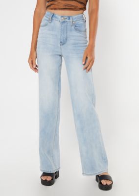 light wide leg jeans