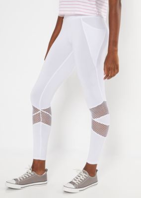 white leggings with pockets