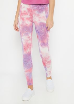 pink leggings with pockets