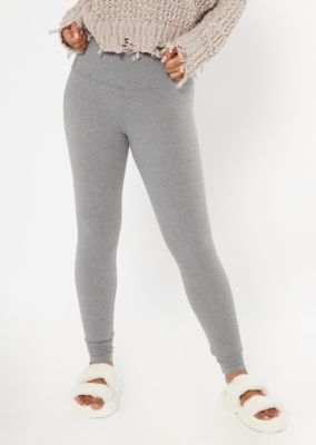 grey high waisted leggings