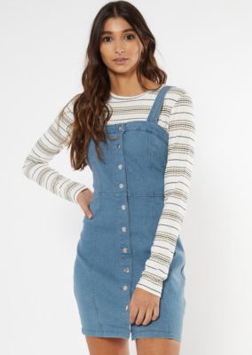 blue jean dress outfit