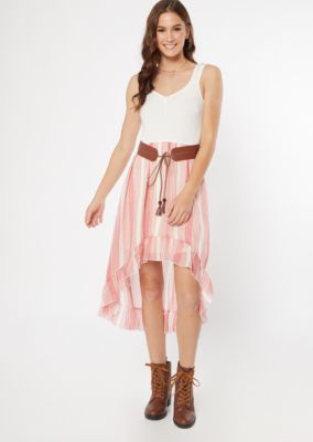 high low dress casual