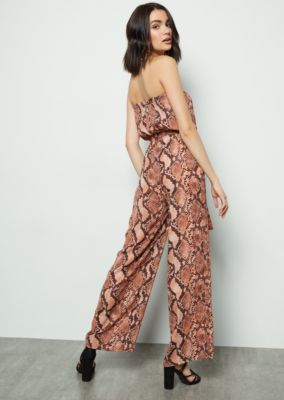 pink snakeskin jumpsuit