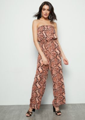 pink snakeskin jumpsuit