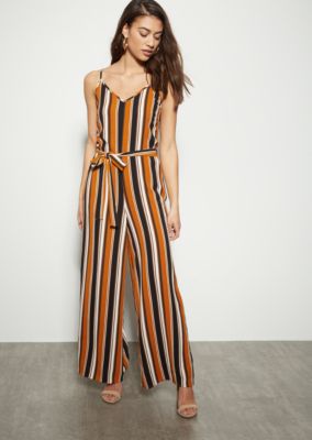 orange striped jumpsuit