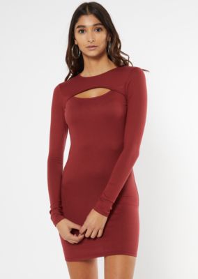 long sleeve dress night out