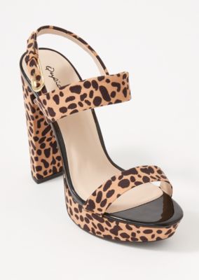 leopard print heels