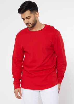 red thermal top