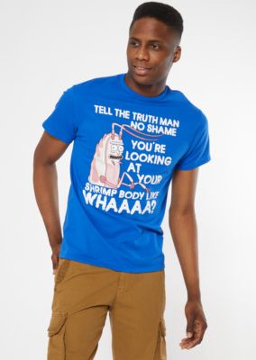 blue graphic tees