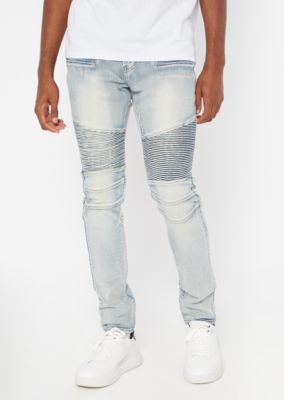 light washed moto jeans