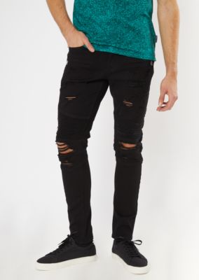 black premium jeans skinny flex
