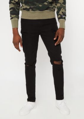 supreme black skinny jeans