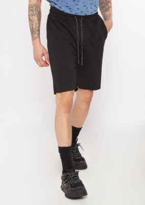 raw hem sweat shorts