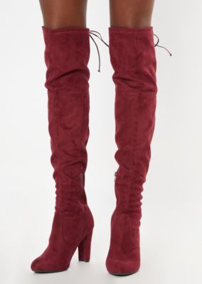 rue 21 red boots