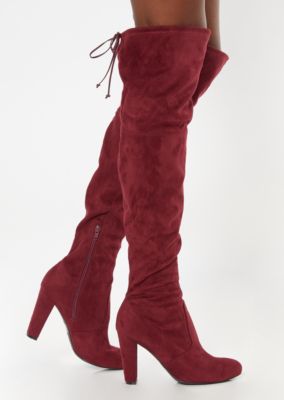 rue 21 red boots