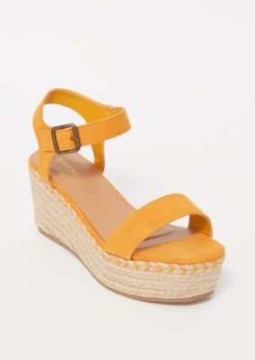 tan espadrille sandals