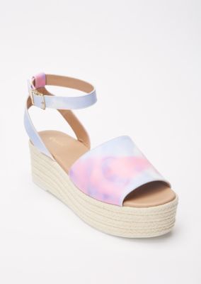 pink espadrille sandals