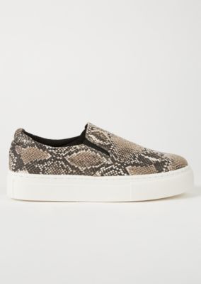 cheetah print slip on shoes