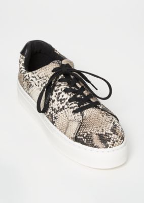 snakeskin sneakers