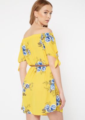 rue 21 yellow dress