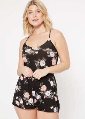 rue 21 black romper