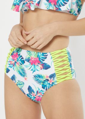 neon green swim bottoms