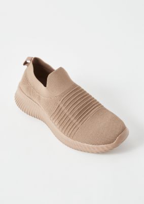 pink slip on trainers ladies