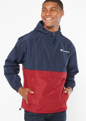 champion windbreaker zip up