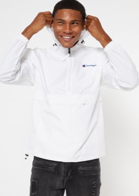 white champion windbreaker