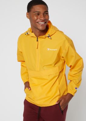 champion windbreaker gold