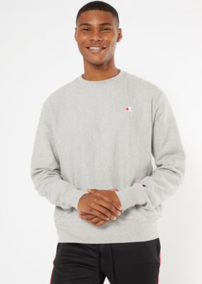 ripped embroidered champion sweatshirt