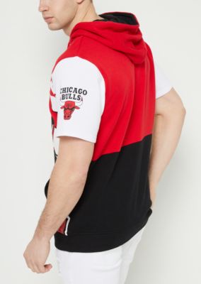 bulls short sleeve hoodie