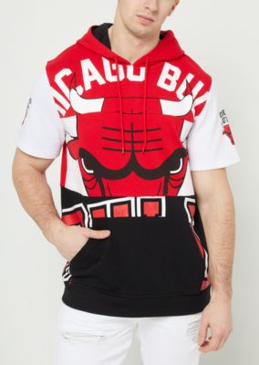 bulls short sleeve hoodie