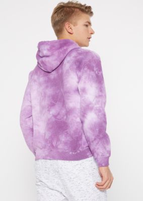 purple tie dye hoodie