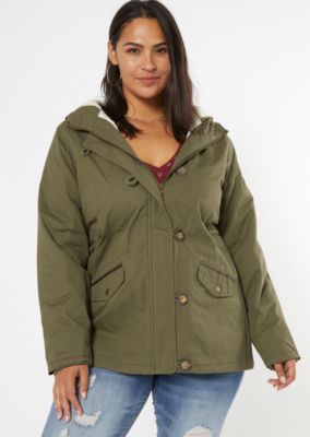 rue 21 plus size coats