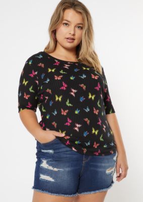 rue 21 plus size tops