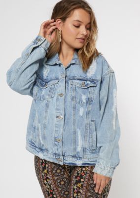 light wash jean jacket