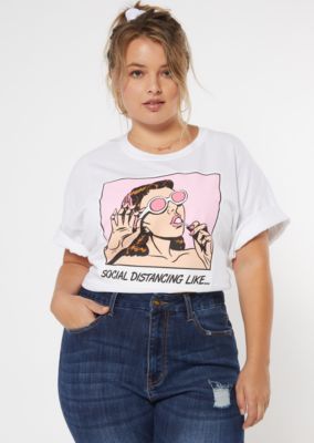 rue 21 plus size shirts
